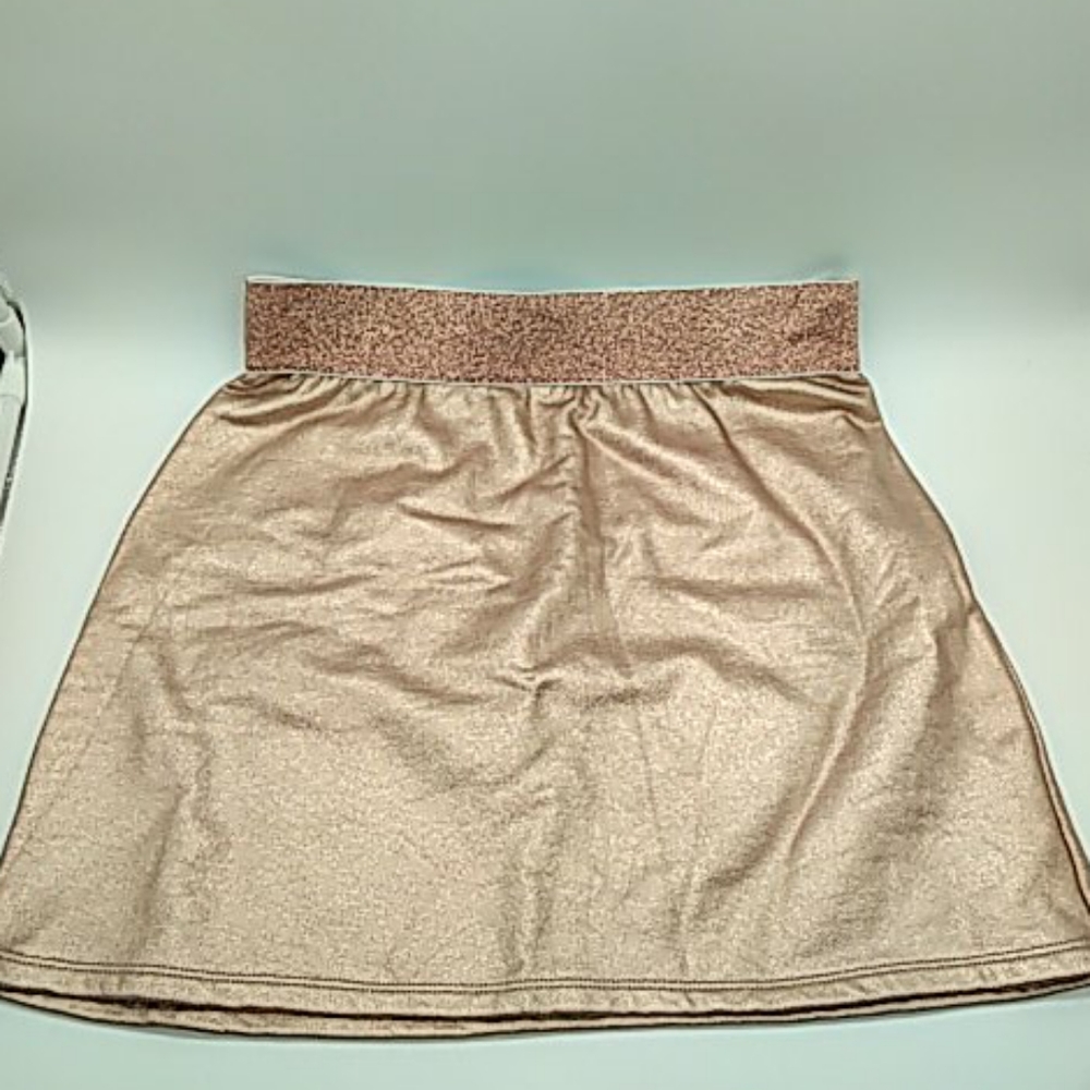 Forever 21 contemporary rose gold skirt S pink - Picture 1 of 9